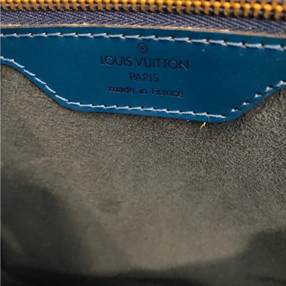 Louis Vuitton Blue Epi Leather Saint Jacques GM Shoulder bag - Picture 7 of 8